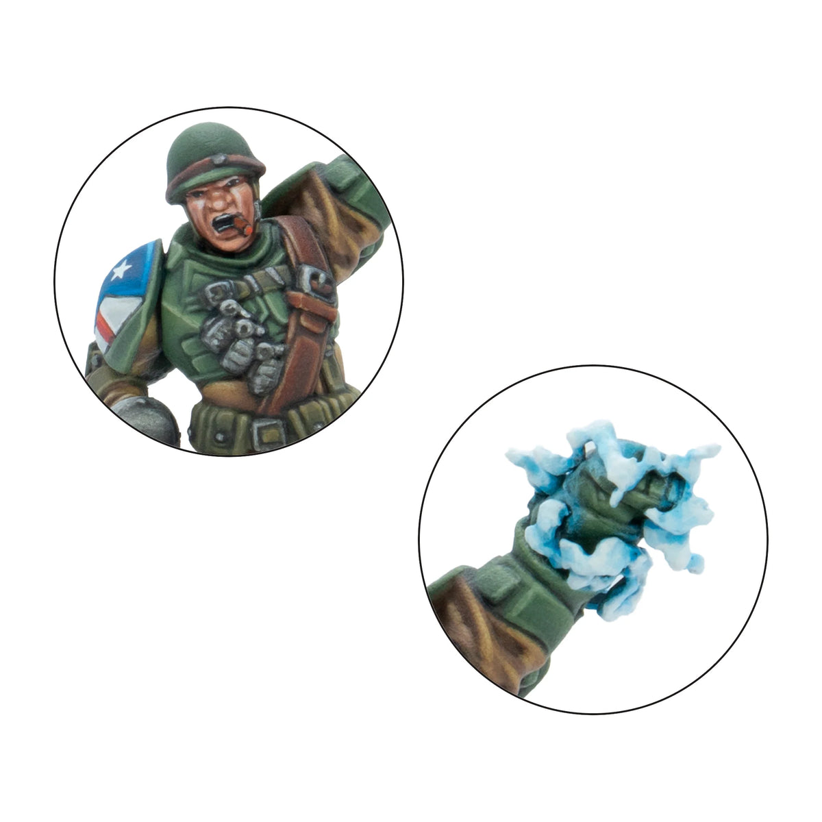 Warlord Games - Konflikt'47 - USA - 'Slammer' Samuels