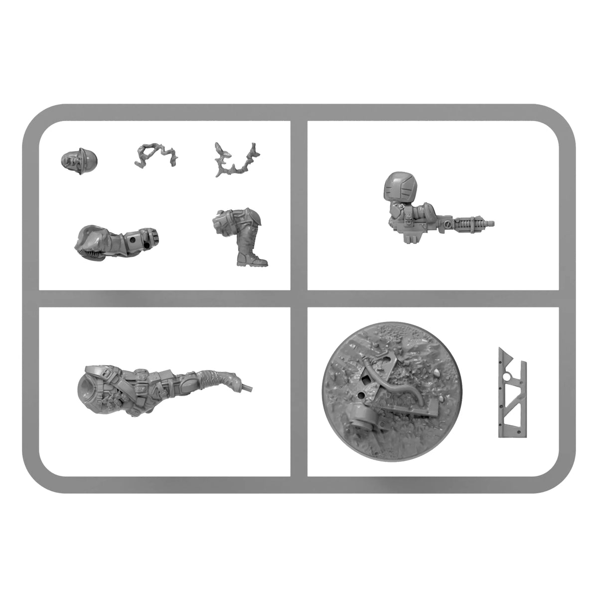 Warlord Games - Konflikt'47 - USA - 'Slammer' Samuels