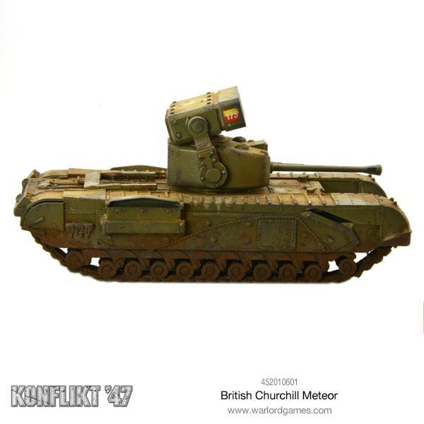 PRE-ORDER - Warlord Games - Konflikt'47 - British - Churchill Meteor