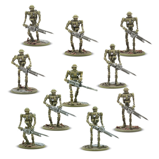 PRE-ORDER - Warlord Games - Konflikt'47 - British - Mk1 Automated Infantry (Plastic)