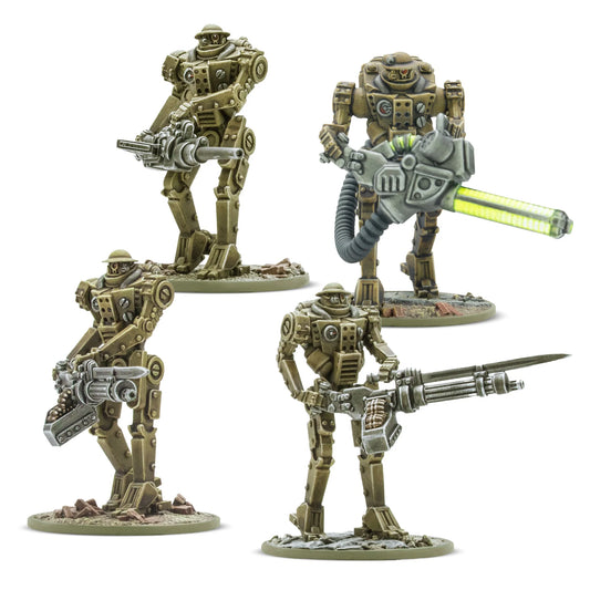 PRE-ORDER - Warlord Games - Konflikt'47 - British - Mk2 Automated Infantry (Plastic)