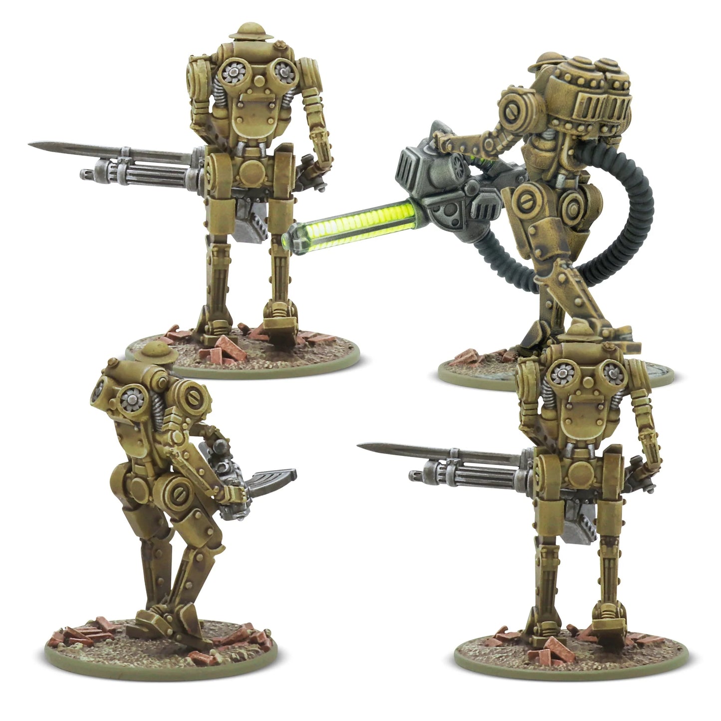 PRE-ORDER - Warlord Games - Konflikt'47 - British - Mk2 Automated Infantry (Plastic)