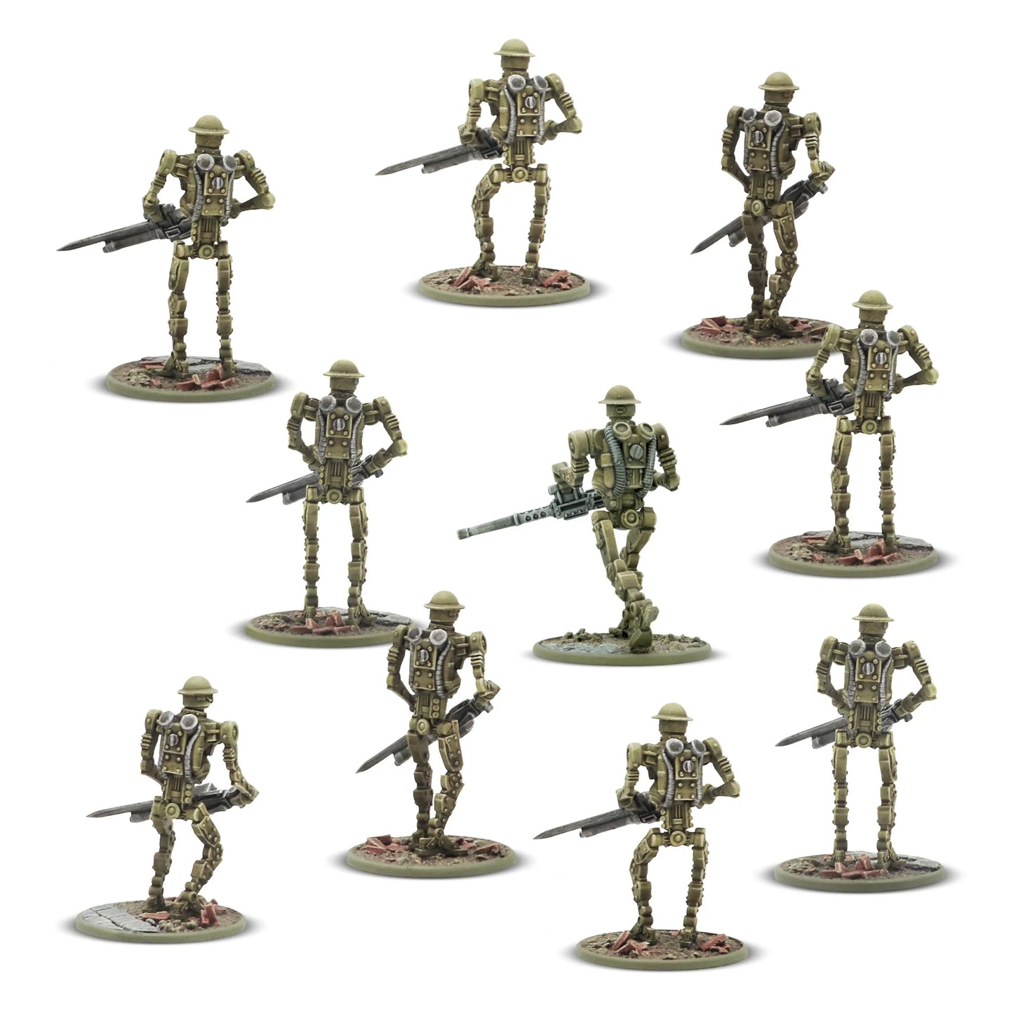 PRE-ORDER - Warlord Games - Konflikt'47 - British - Automated Infantry Platoon (Plastic)