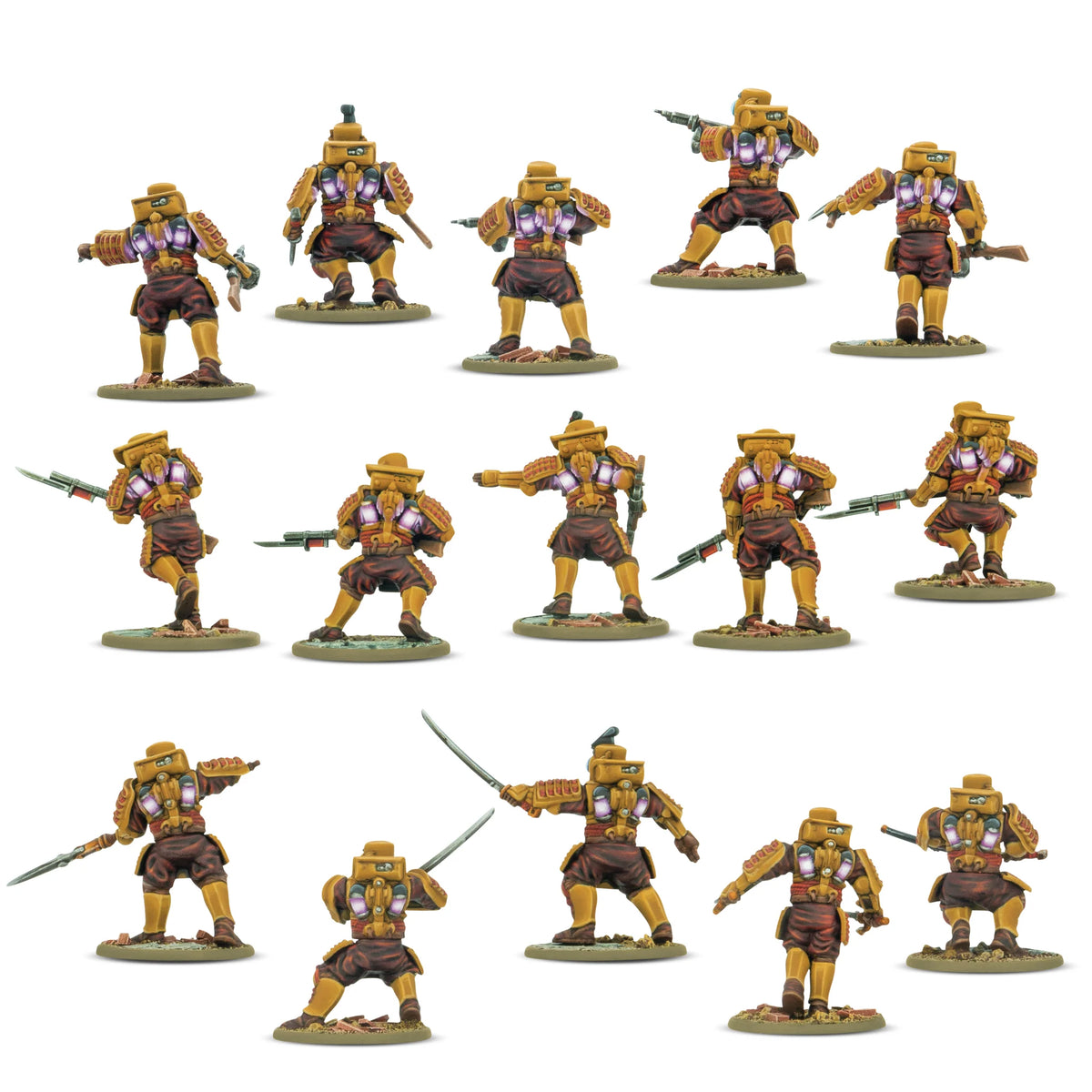 Warlord Games - Konflikt'47 - Empire of Japan - Ghost Attack Infantry (Plastic)