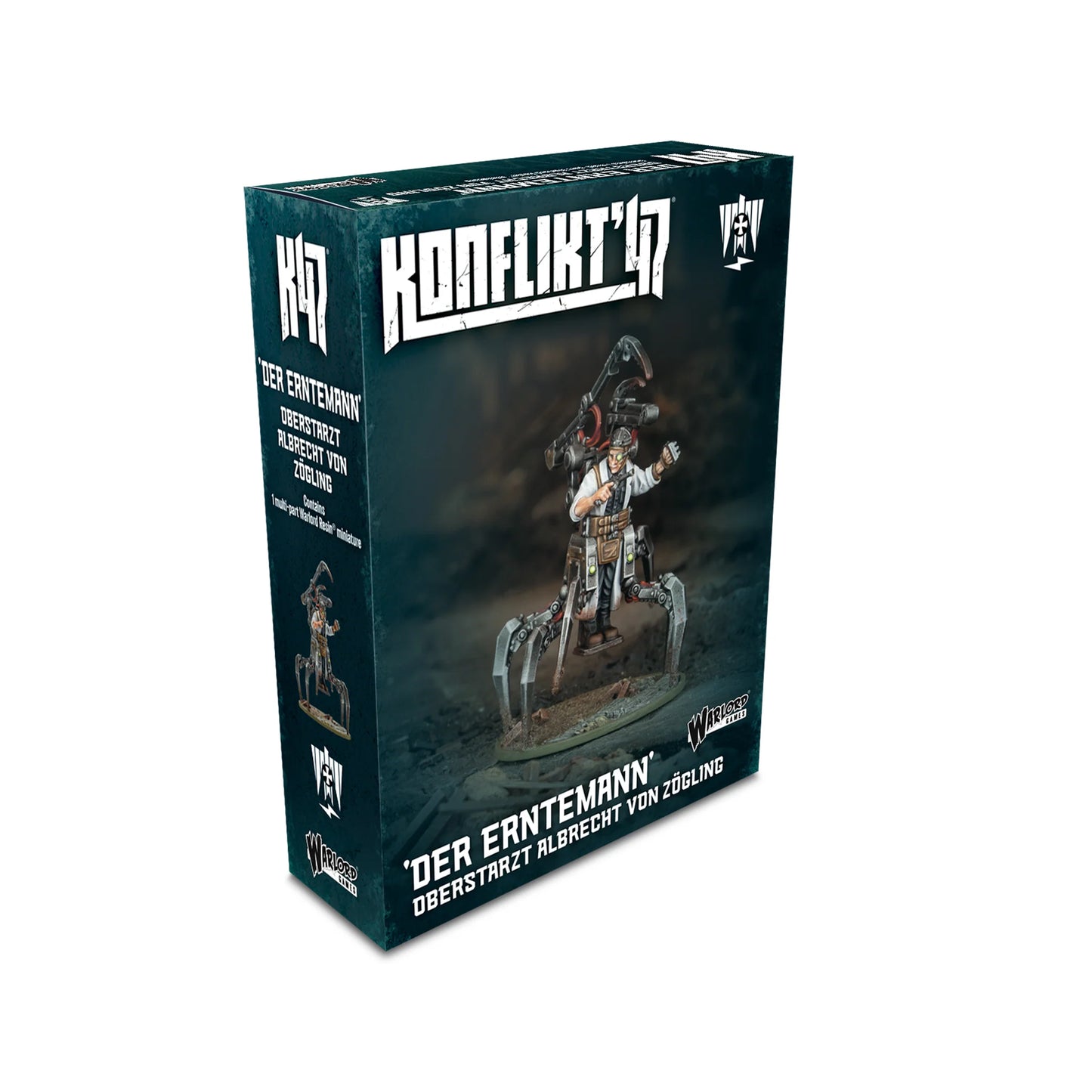 Warlord Games - Konflikt'47 - Axis - 'Der Erntemann' Oberstarzt Albrecht von Zögling
