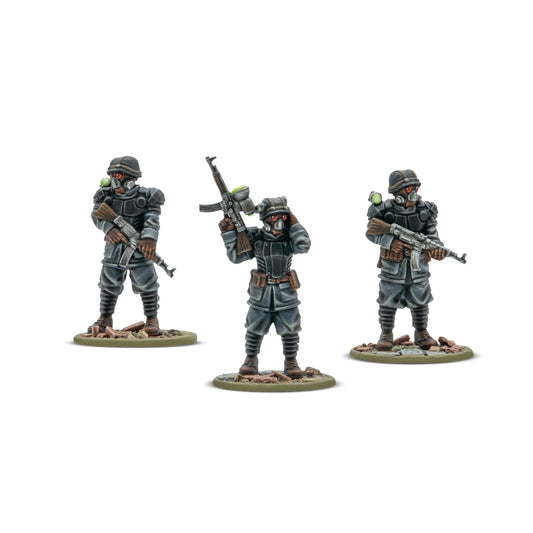 Warlord Games - Konflikt'47 - Axis - Totenrotte Platoon Commander & Bodyguard