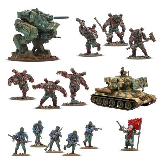 PRE-ORDER - Warlord Games - Konflikt'47 - Soviet Bloc Starter Army