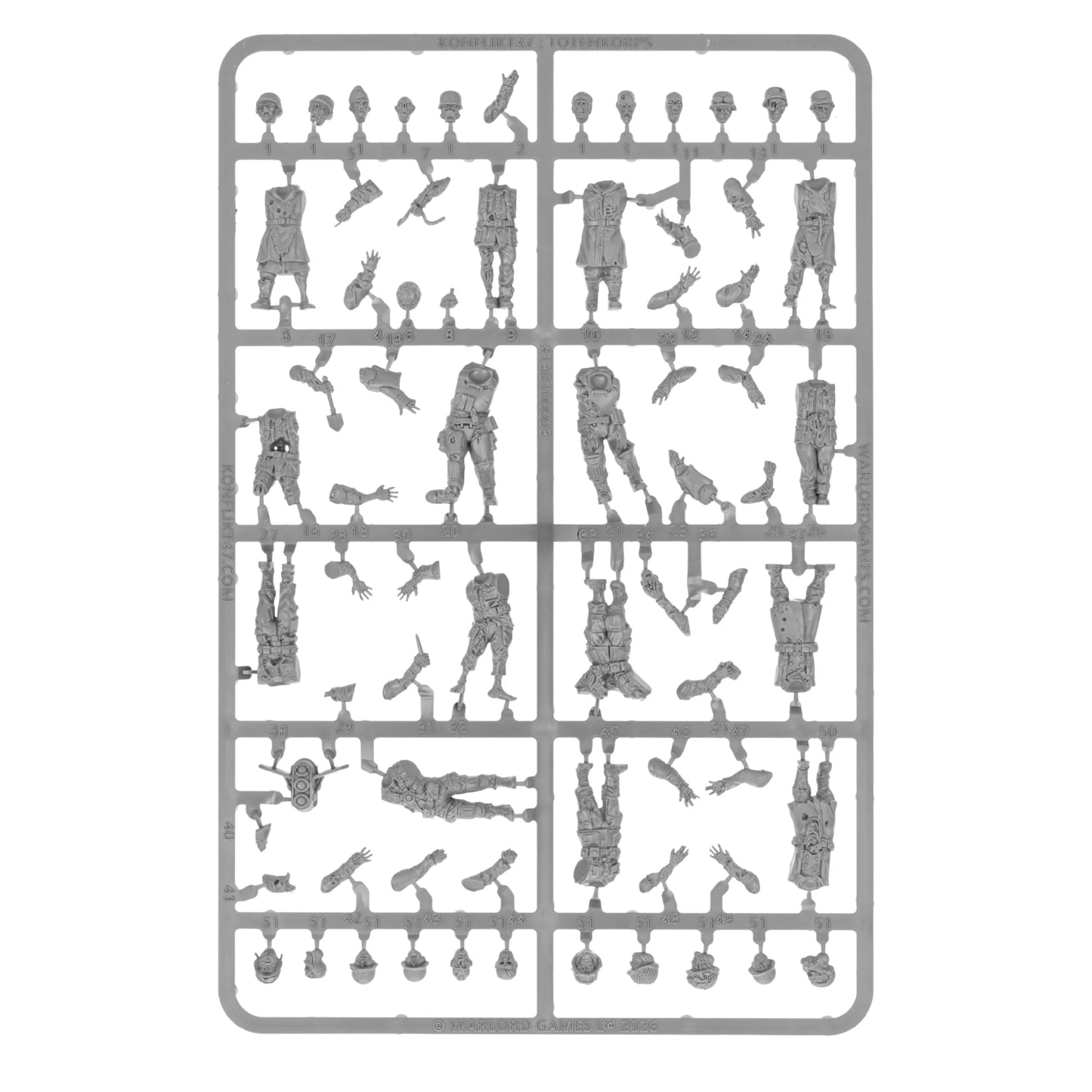 Warlord Games - Konflikt'47 - Axis Totenrotte Starter Army