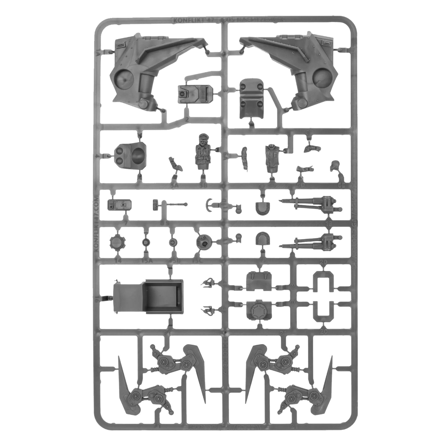 Warlord Games - Konflikt'47 - Axis Totenrotte Starter Army