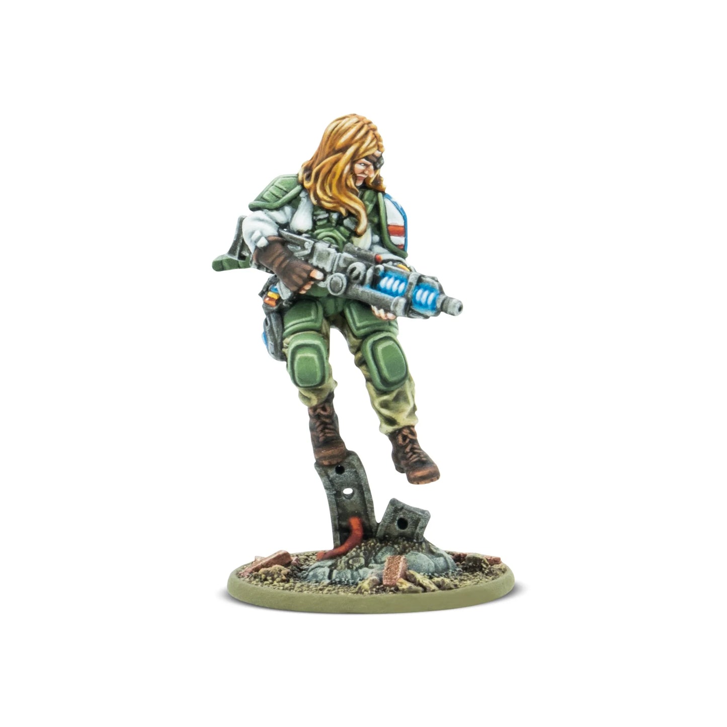 Warlord Games - Konflikt'47 - USA - Roberta Wells - Firefly Hero
