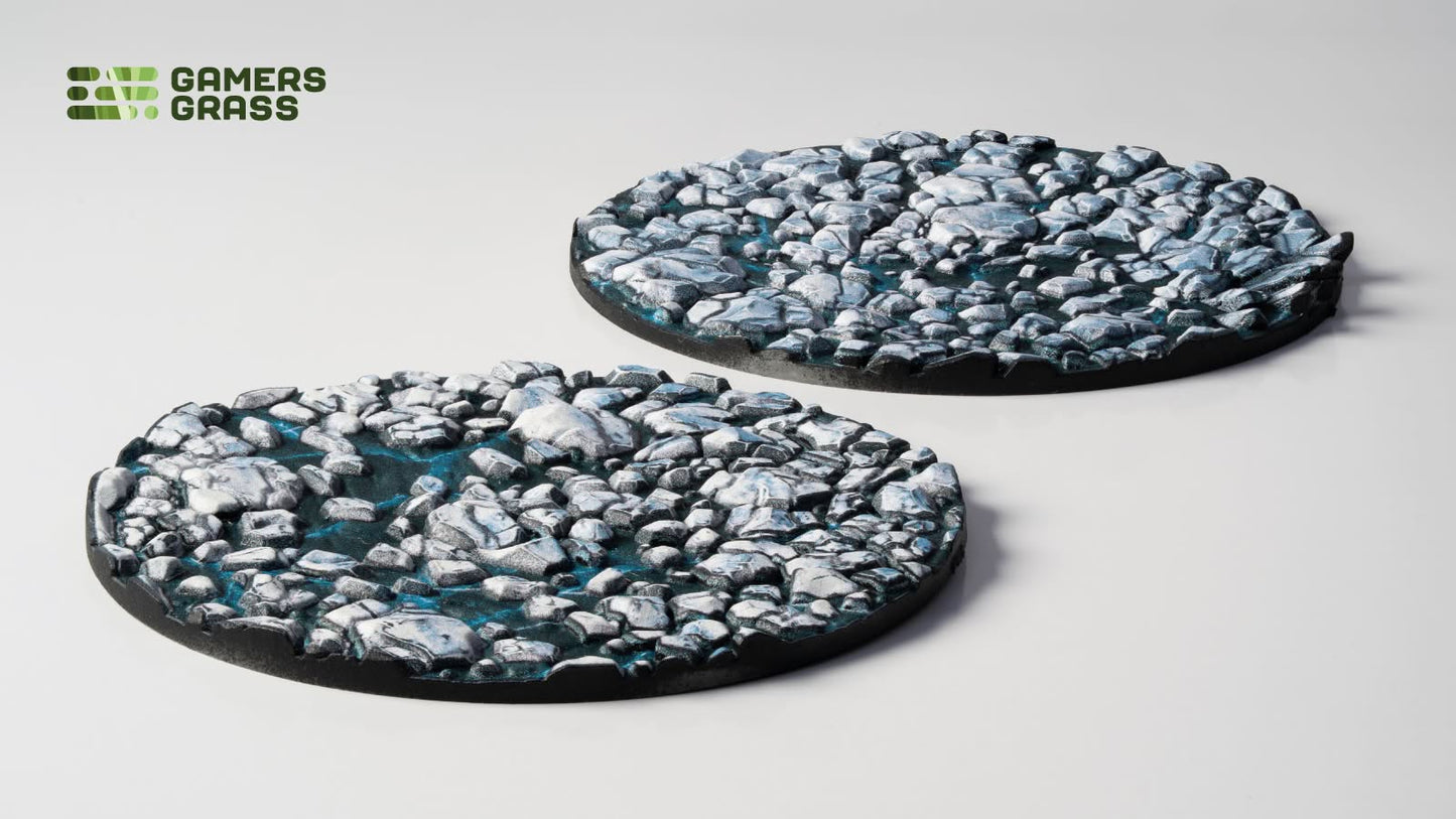 PRE-ORDER - Gamers Grass - Battle Ready Topper - Frost Lake 60mm