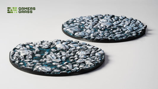 PRE-ORDER - Gamers Grass - Battle Ready Topper - Frost Lake 60mm