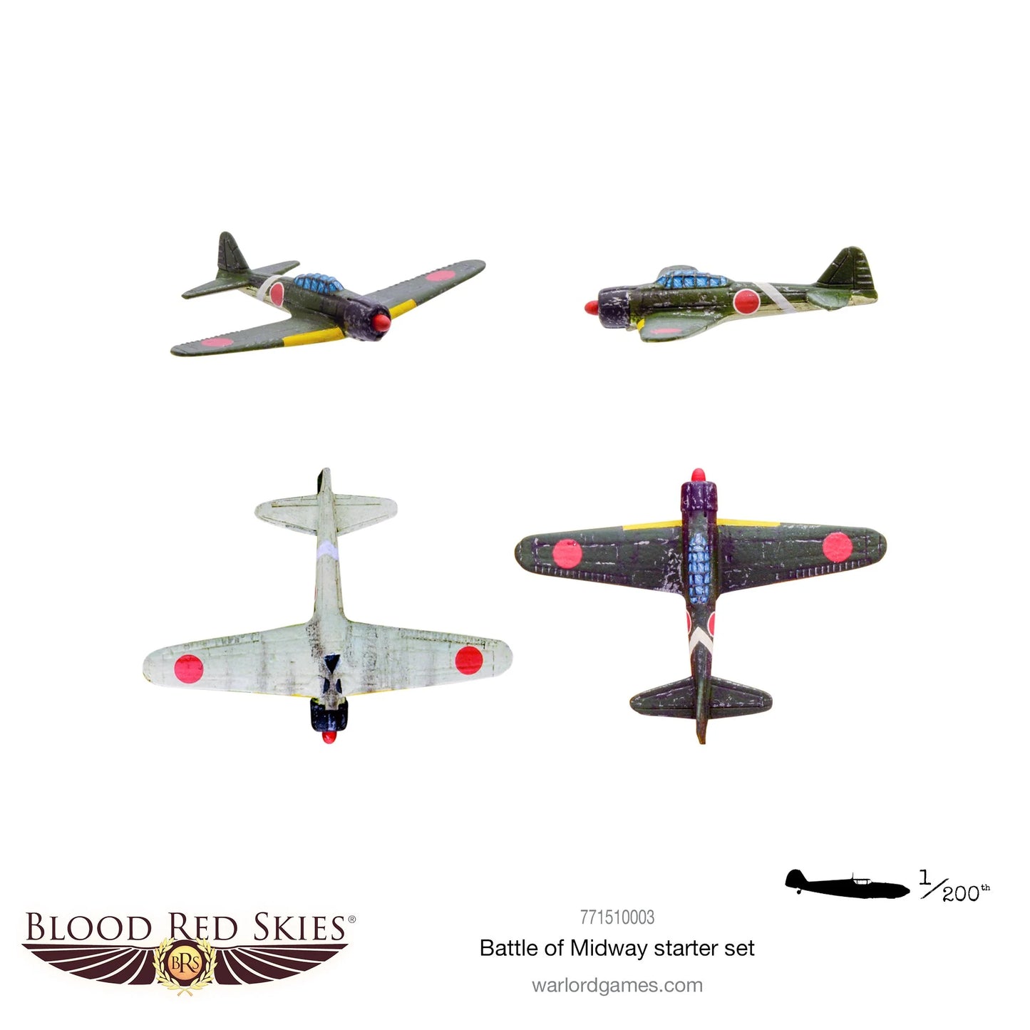 Warlord Games - Blood Red Skies: The Battle Of Midway Starter Set