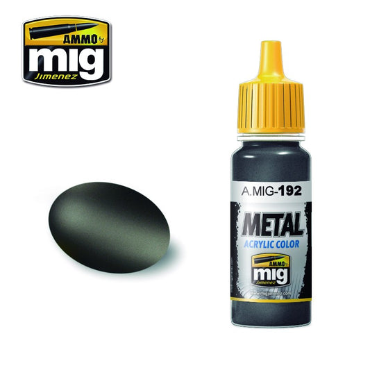 AMMO by MIG - Acrylic Colour - Polished Metal 17ml paint
