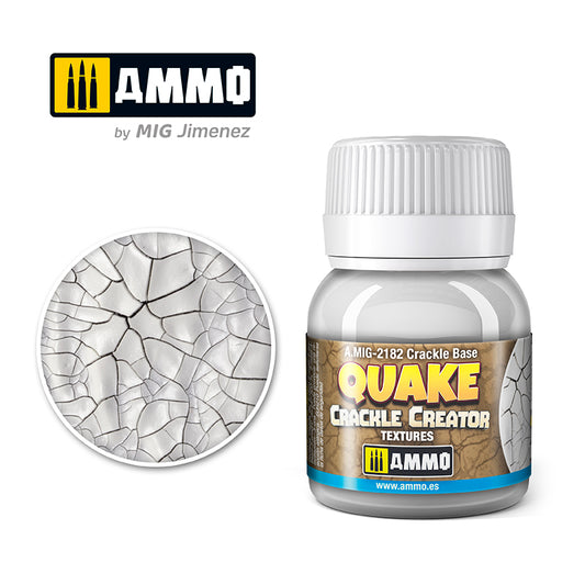 AMMO by MIG - Quake - Crackle Base - Texture Effect 40ml