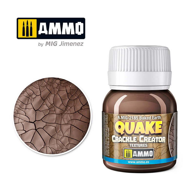AMMO by MIG - Quake - Crackle Baked Earth - Texture Effect 40ml