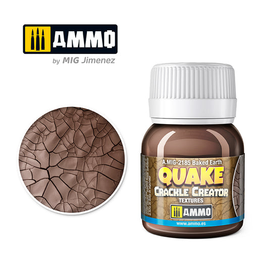 AMMO by MIG - Quake - Crackle Baked Earth - Texture Effect 40ml