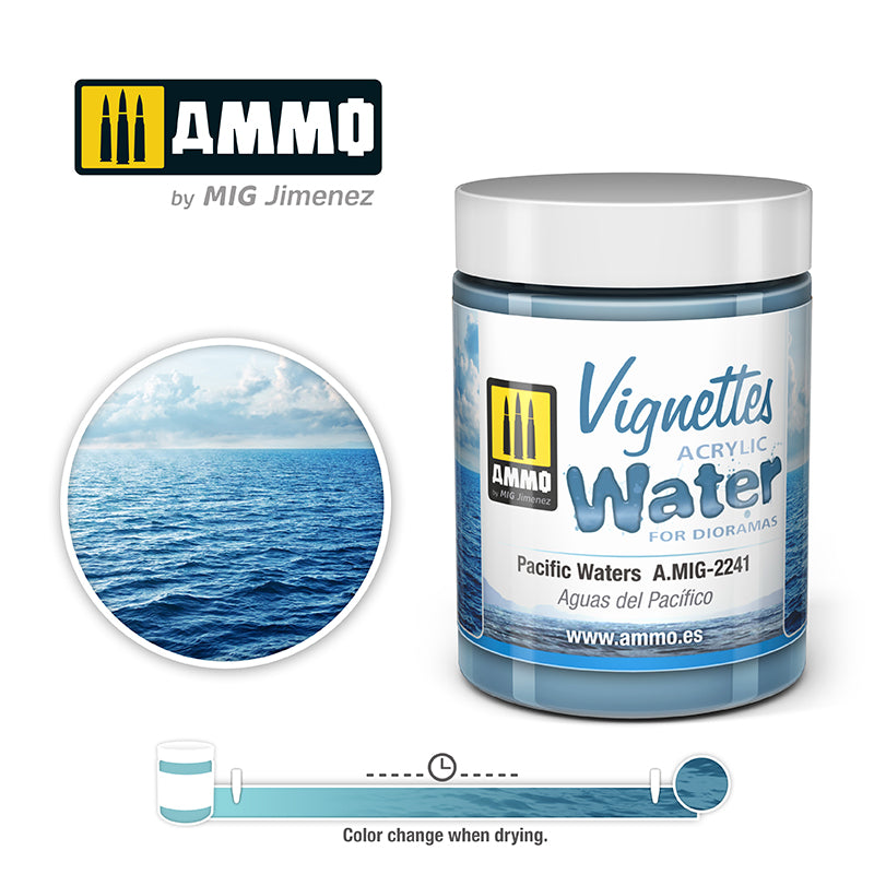 AMMO by MIG - VIGNETTES - Pacific Waters - Water Effect 100ml