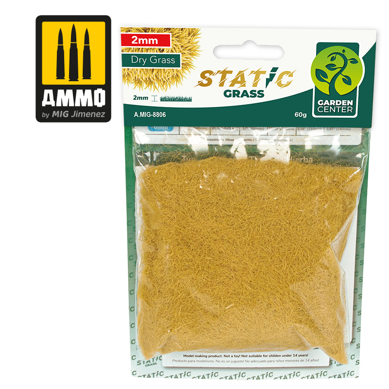 AMMO by MIG - Static Grass - Dry 2mm