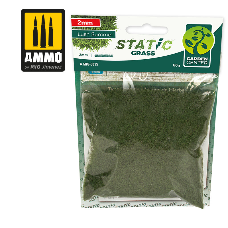 AMMO by MIG - Static Grass - Lush Summer 2mm