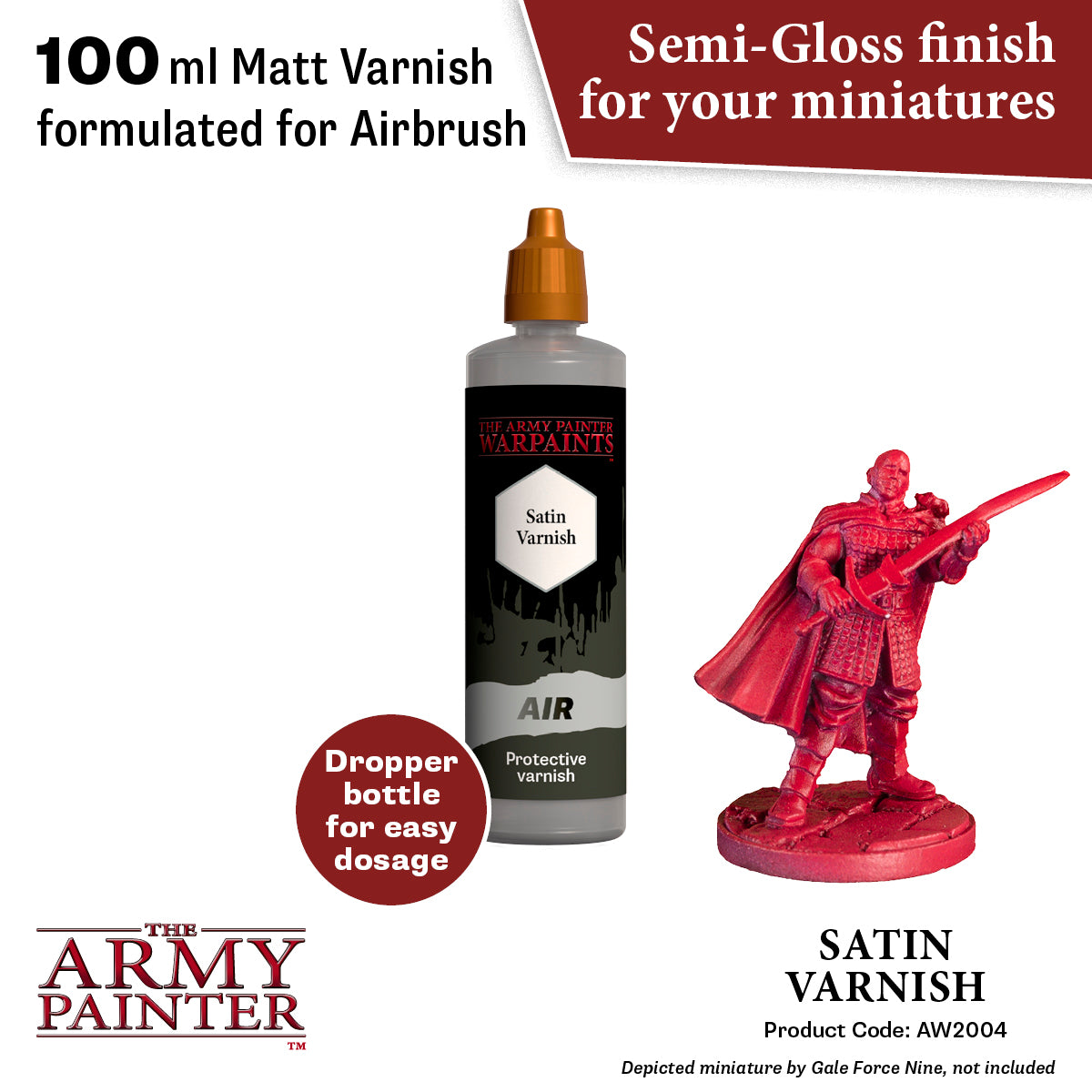 The Army Painter - Warpaints Air - Satin Varnish