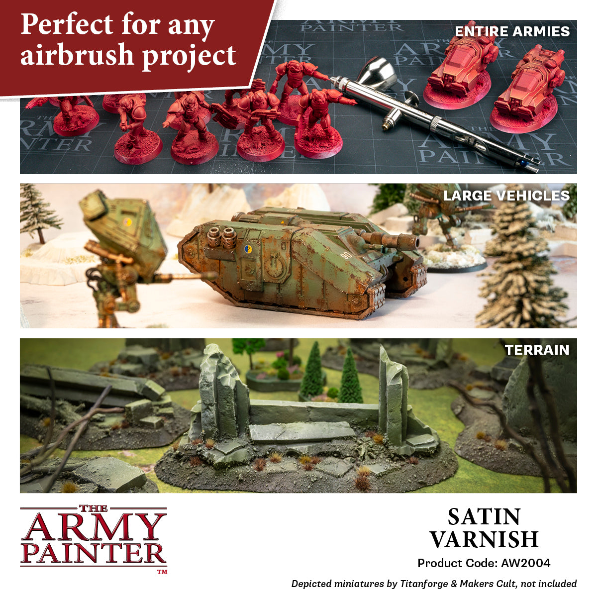 The Army Painter - Warpaints Air - Satin Varnish