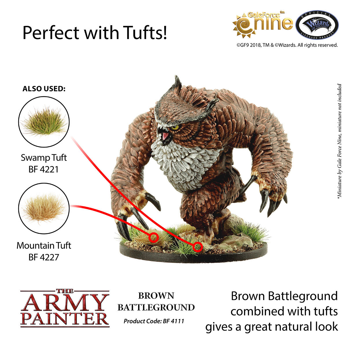 The Army Painter - Battlefield Basing: Brown Battleground