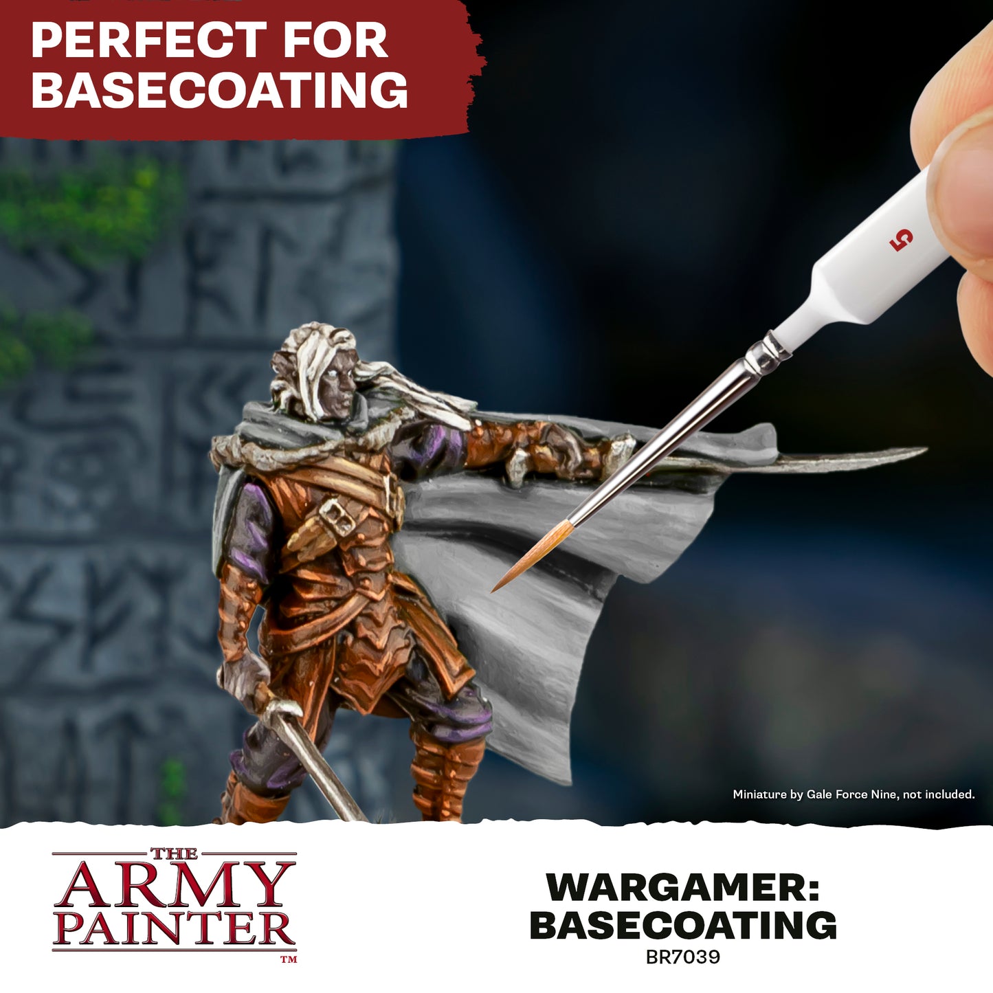 The Army Painter - Wargamer: Basecoating Brush