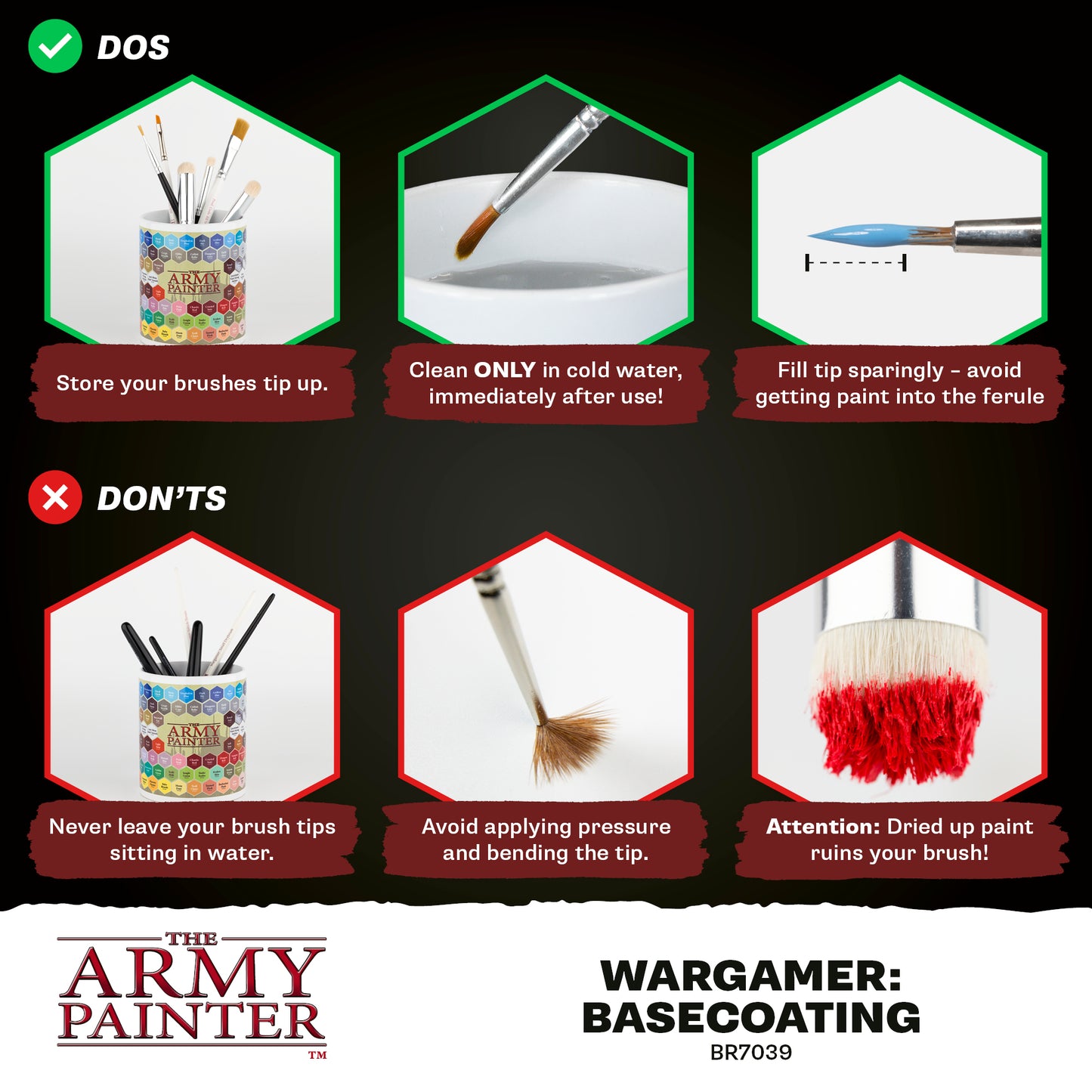 The Army Painter - Wargamer: Basecoating Brush