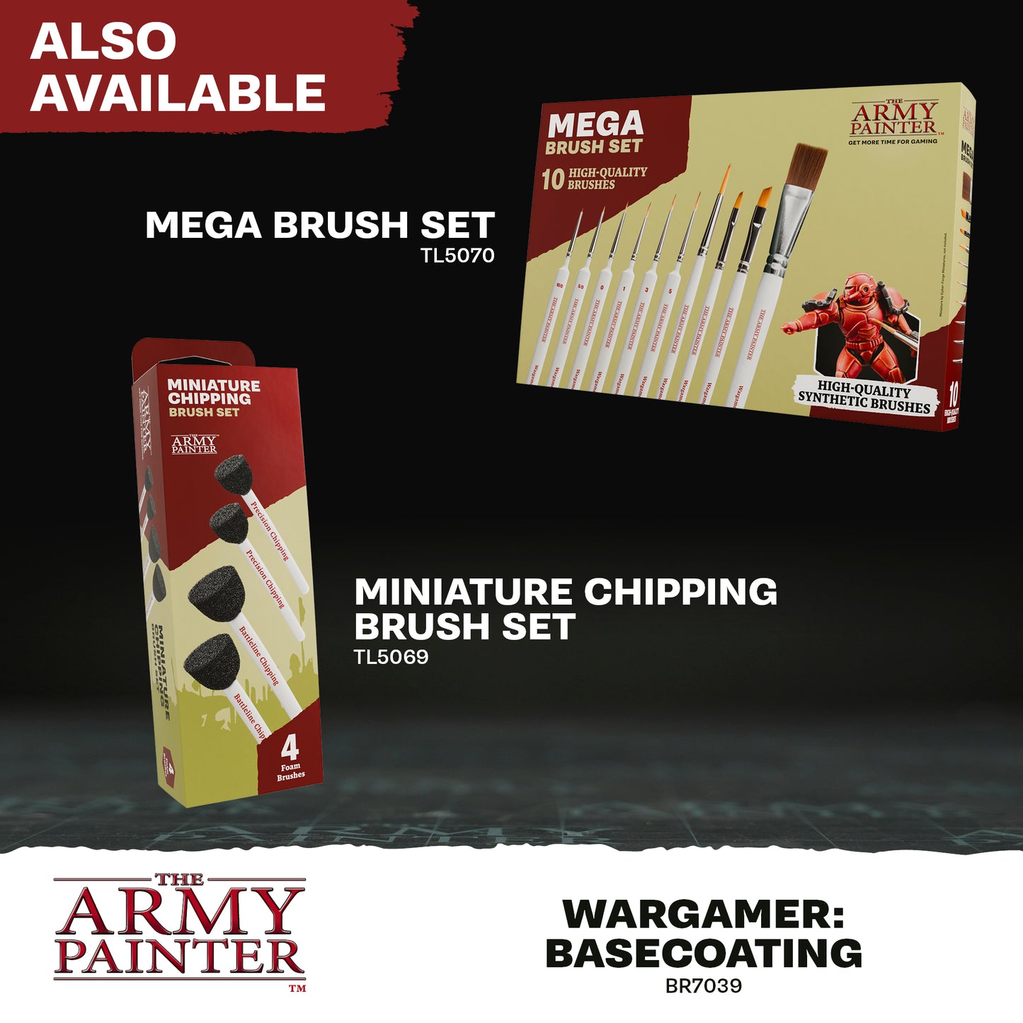 The Army Painter - Wargamer: Basecoating Brush