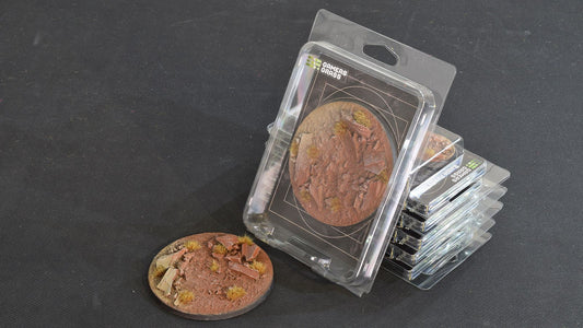 Gamers Grass - Battle Ready Bases - Badlands - Round 100mm