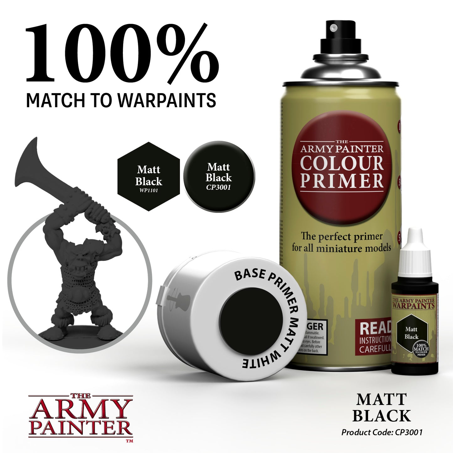 The Army Painter - Colour Primer - Matt Black