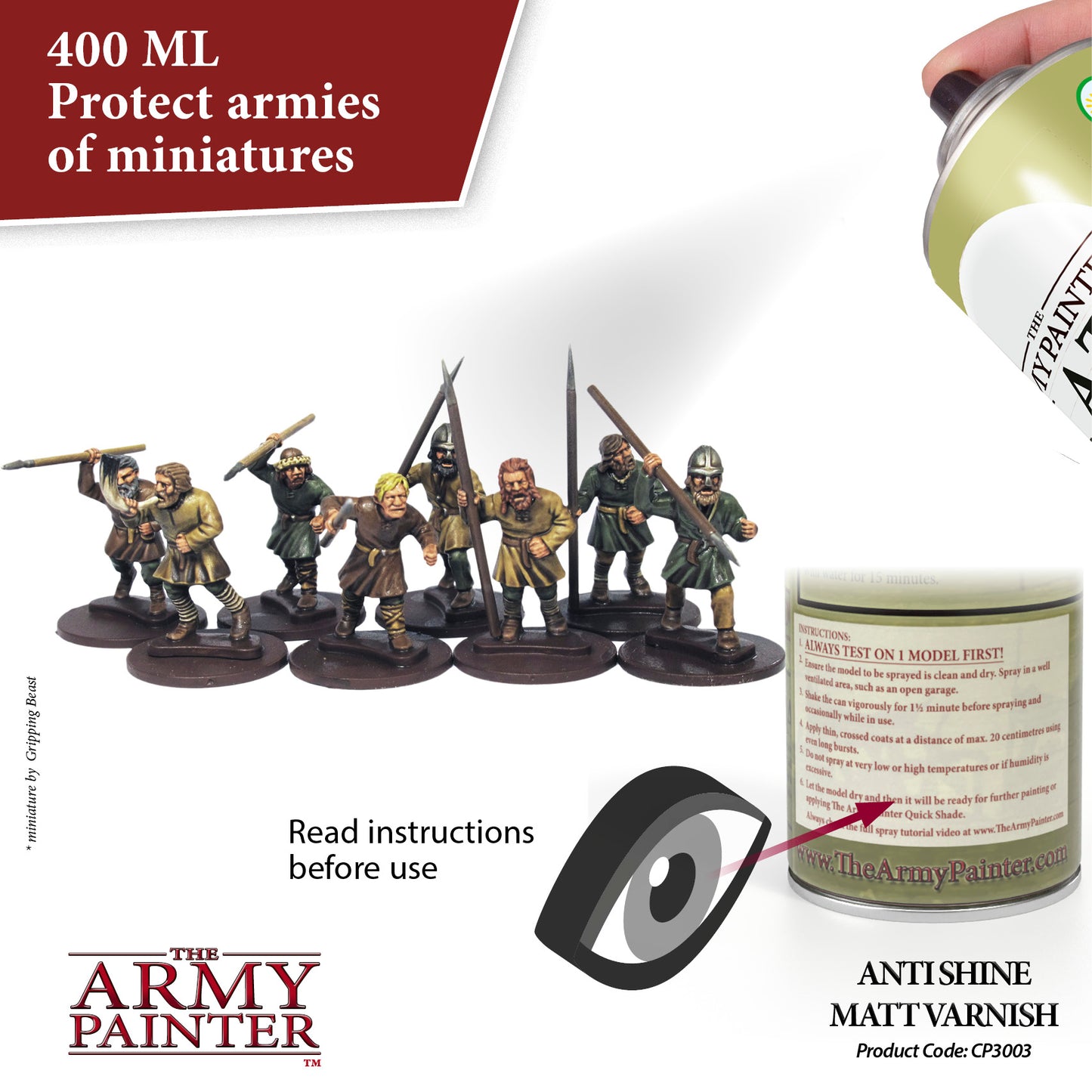 The Army Painter - Colour Primer - Matt Varnish