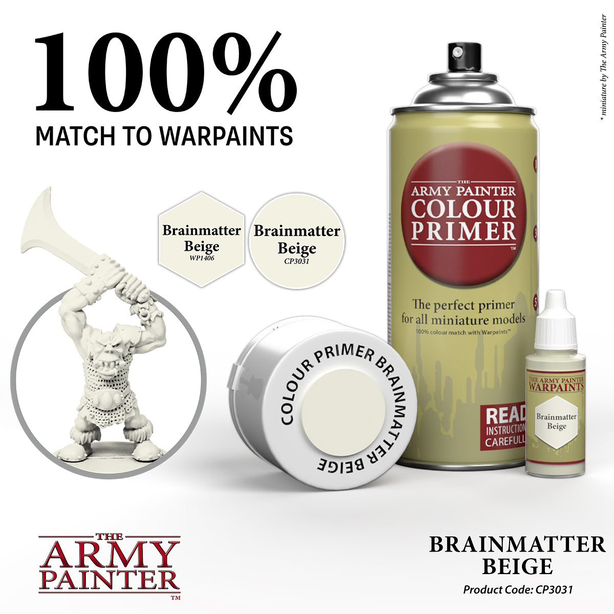 The Army Painter - Colour Primer - Brainmatter Beige