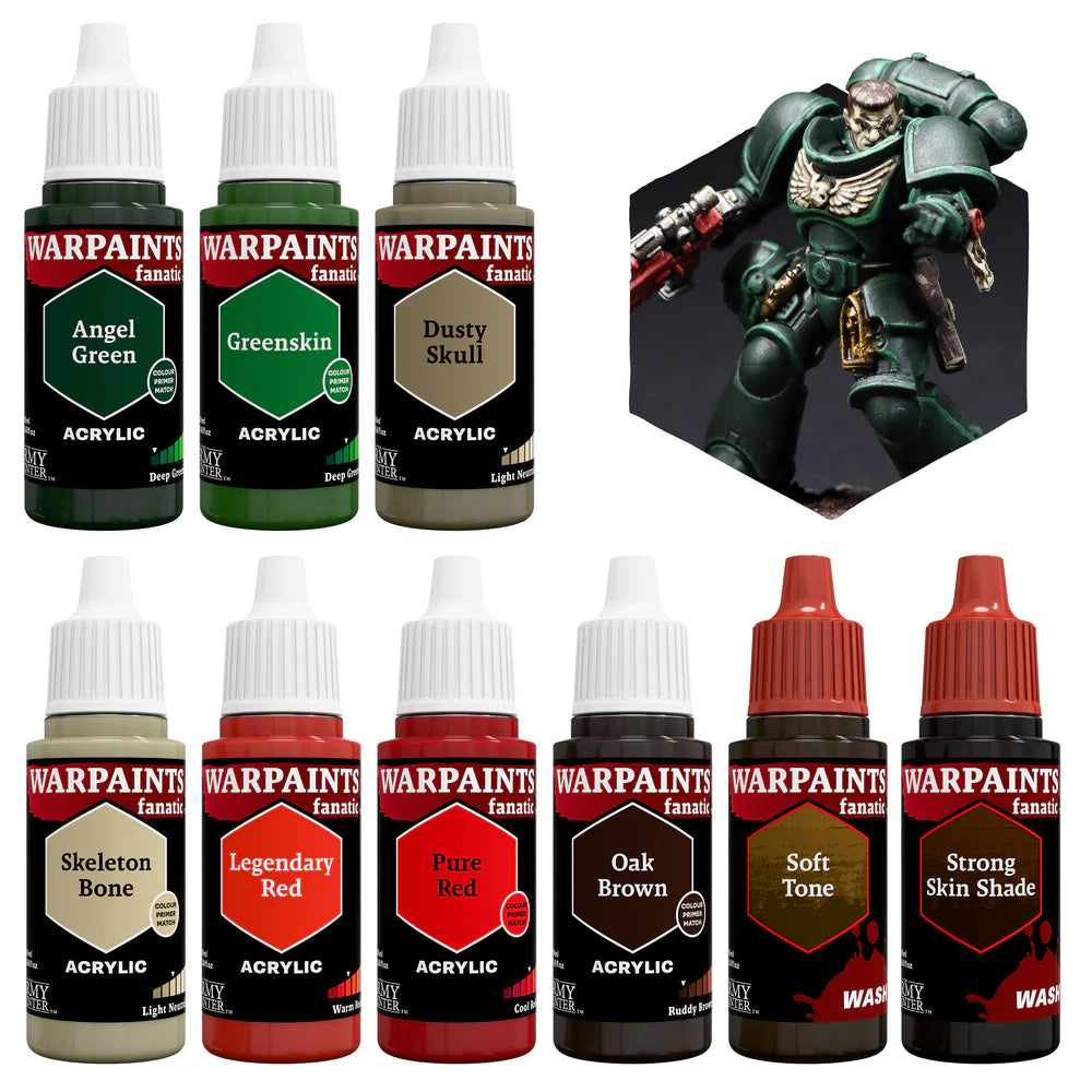 40k Dark Angels Paint Bundle
