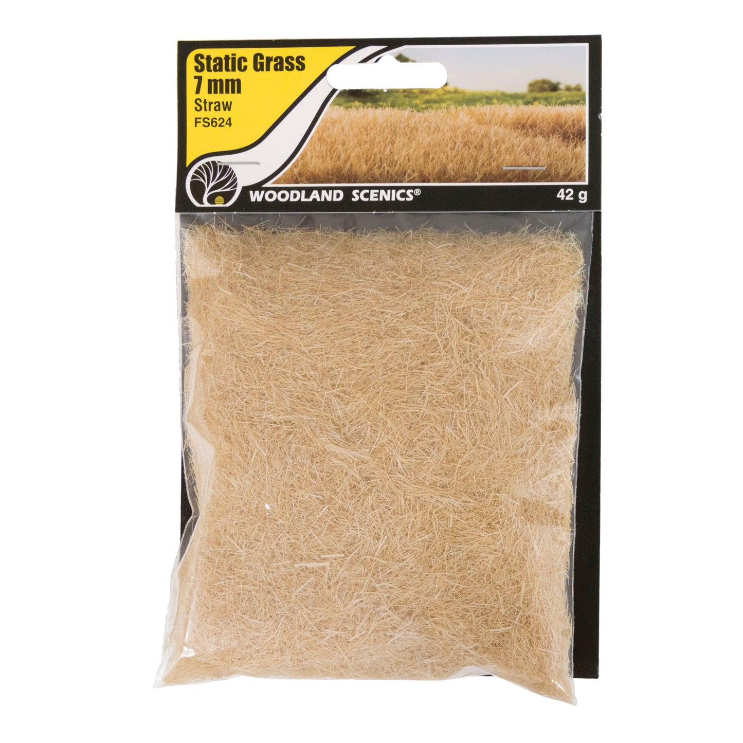 Woodland Scenics - Field System - Static Grass - Straw 7mm