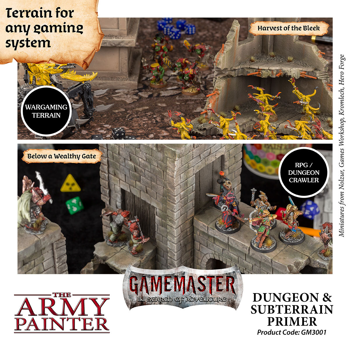 The Army Painter - GameMaster - Terrain Primer: Dungeons & Subterrain
