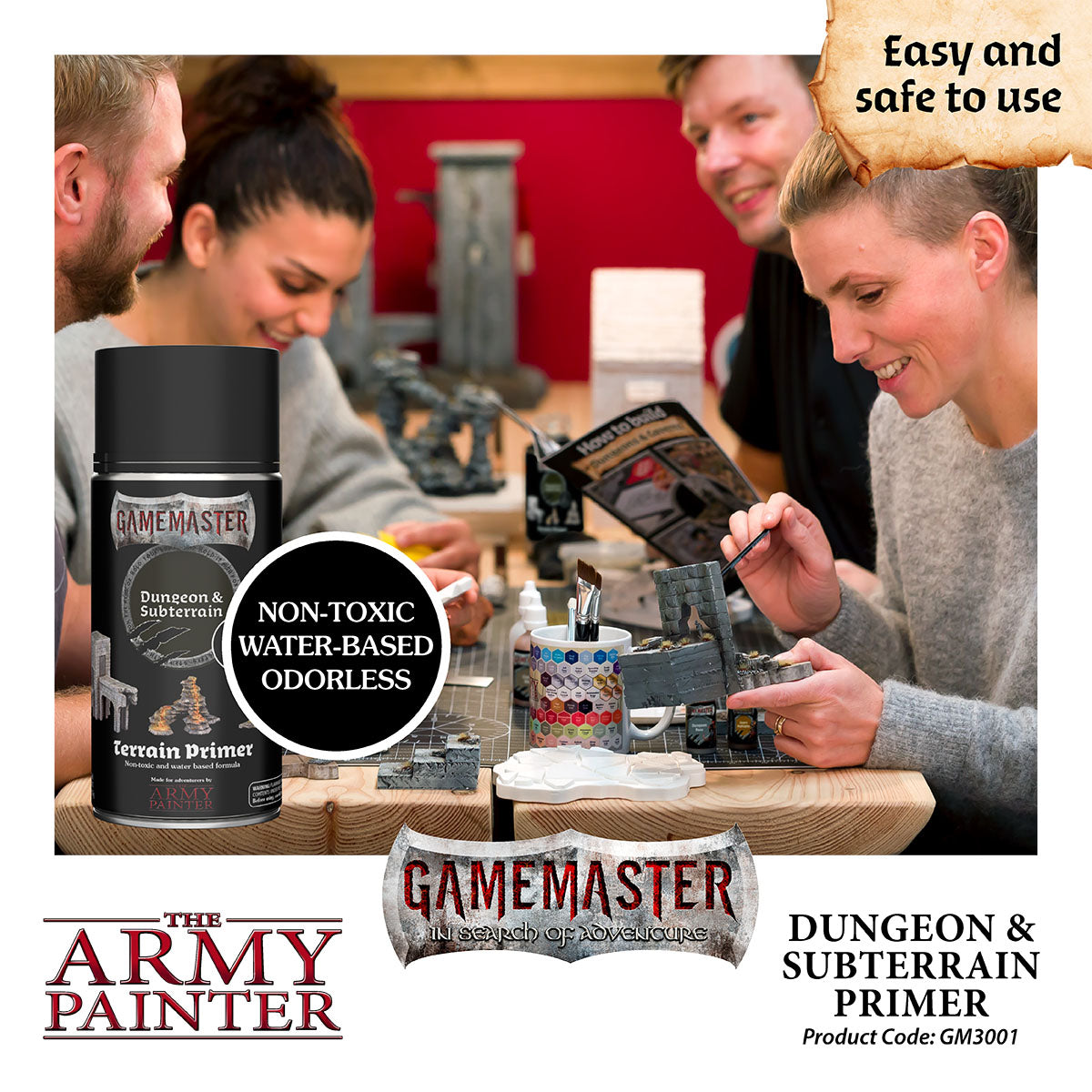 The Army Painter - GameMaster - Terrain Primer: Dungeons & Subterrain