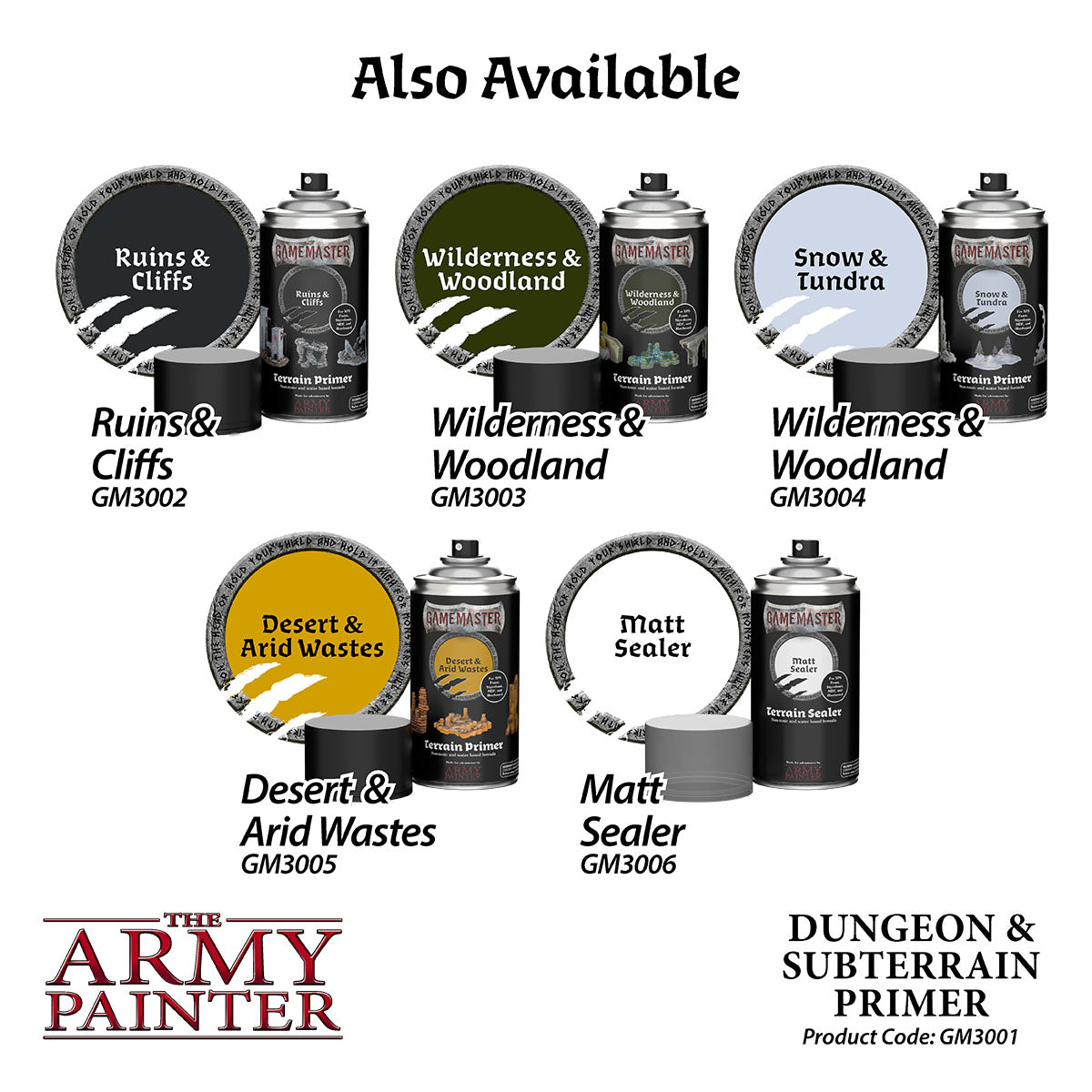 The Army Painter - GameMaster - Terrain Primer: Dungeons & Subterrain