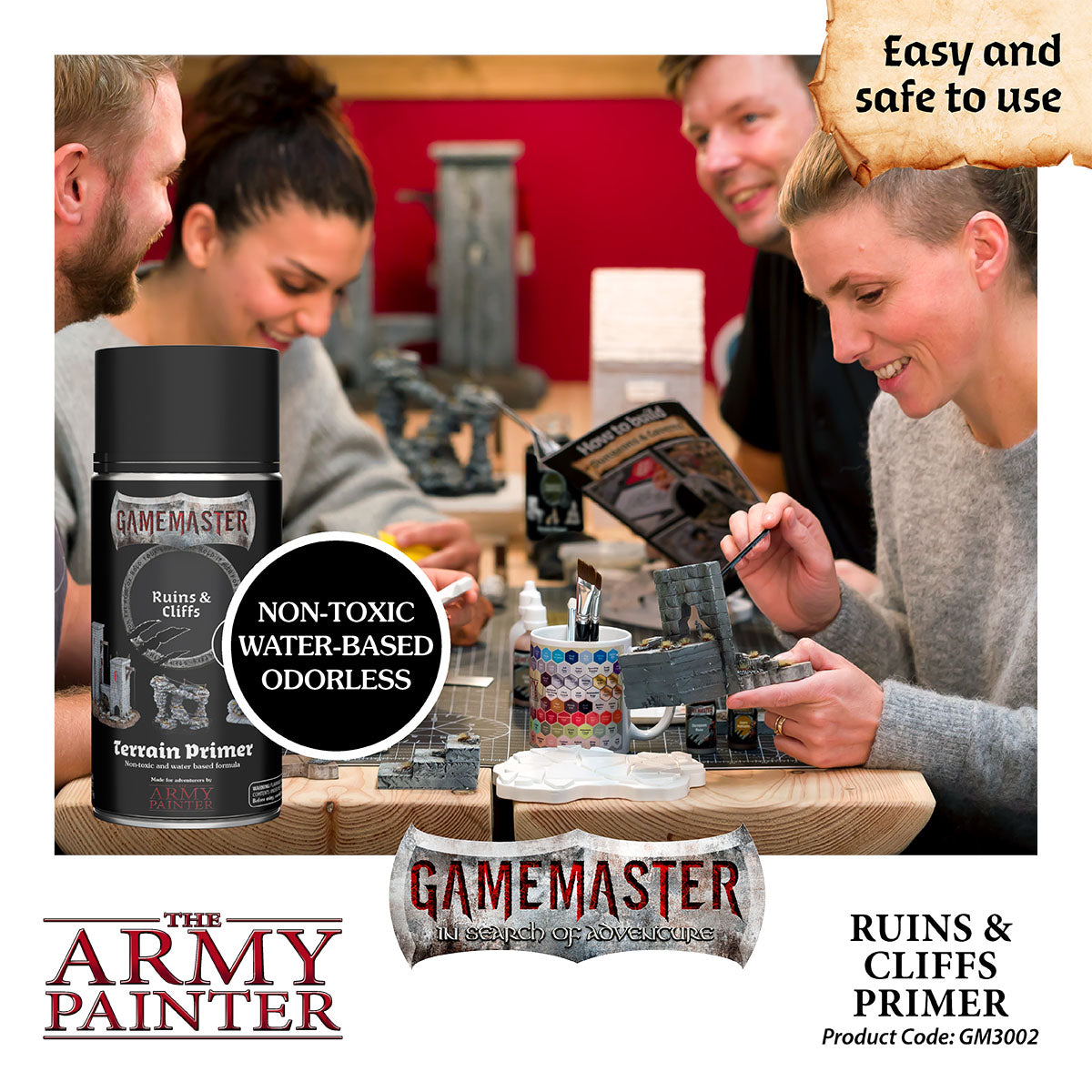 The Army Painter - GameMaster - Terrain Primer: Ruins & Cliff