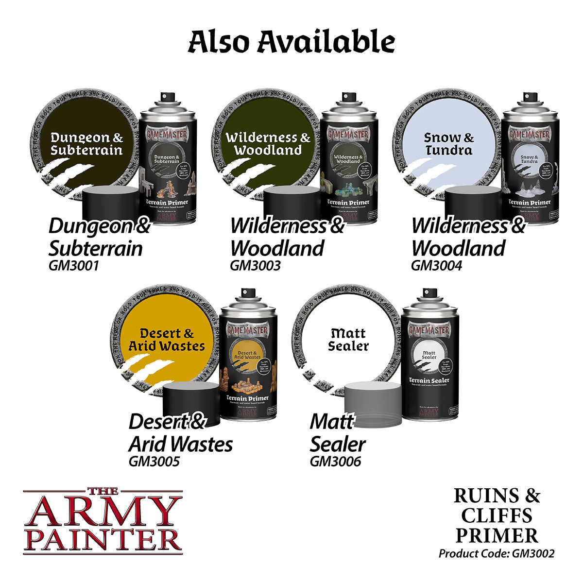 The Army Painter - GameMaster - Terrain Primer: Ruins & Cliff