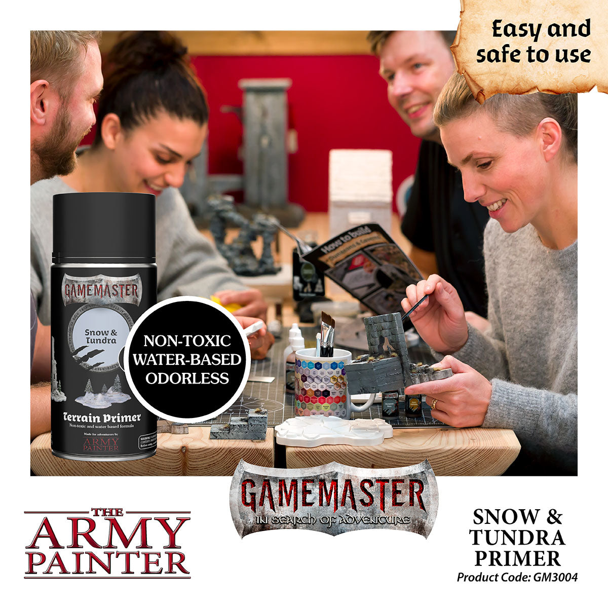 The Army Painter - GameMaster - Terrain Primer: Snow & Tundra