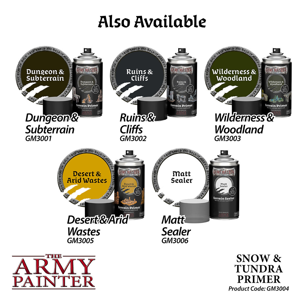 The Army Painter - GameMaster - Terrain Primer: Snow & Tundra