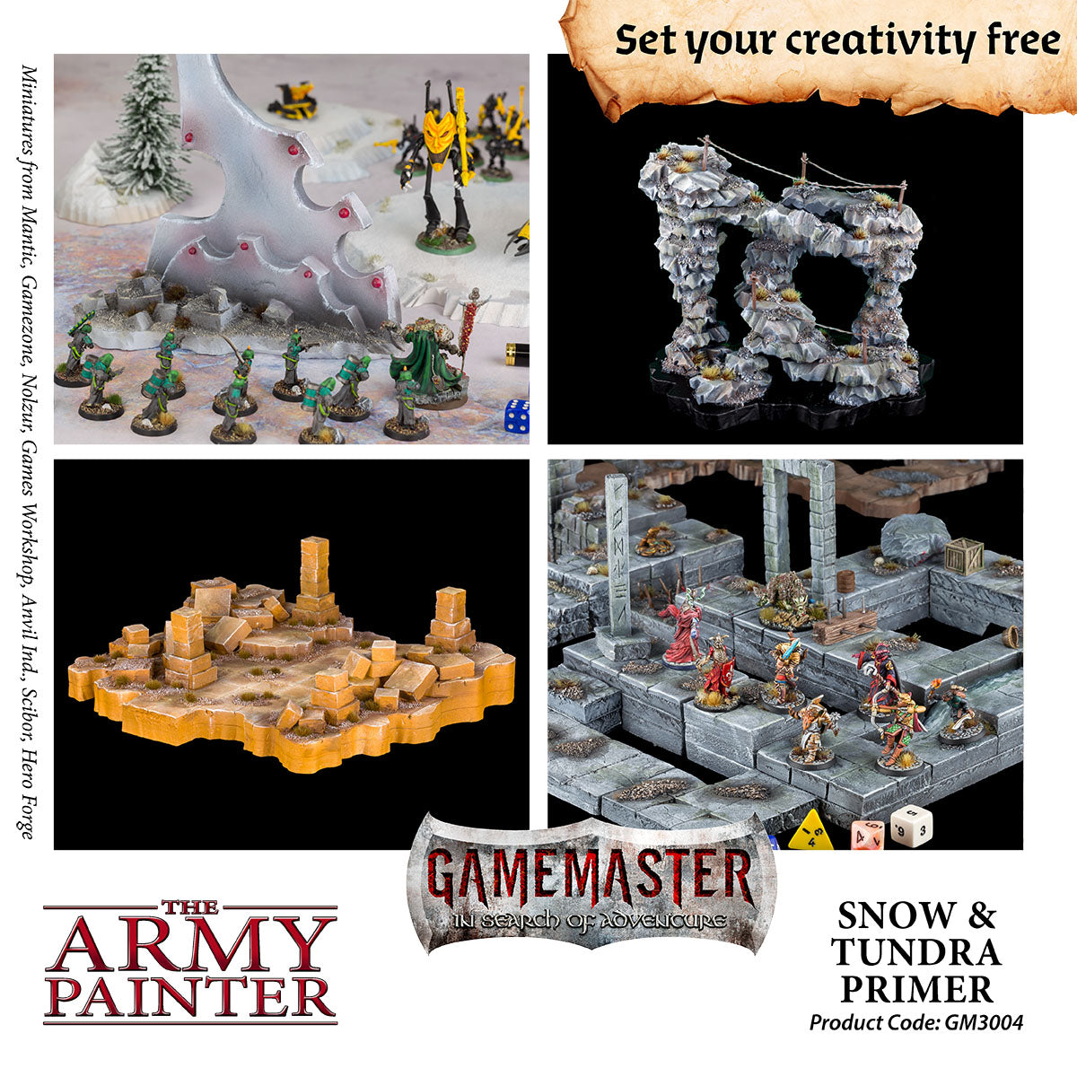 The Army Painter - GameMaster - Terrain Primer: Snow & Tundra