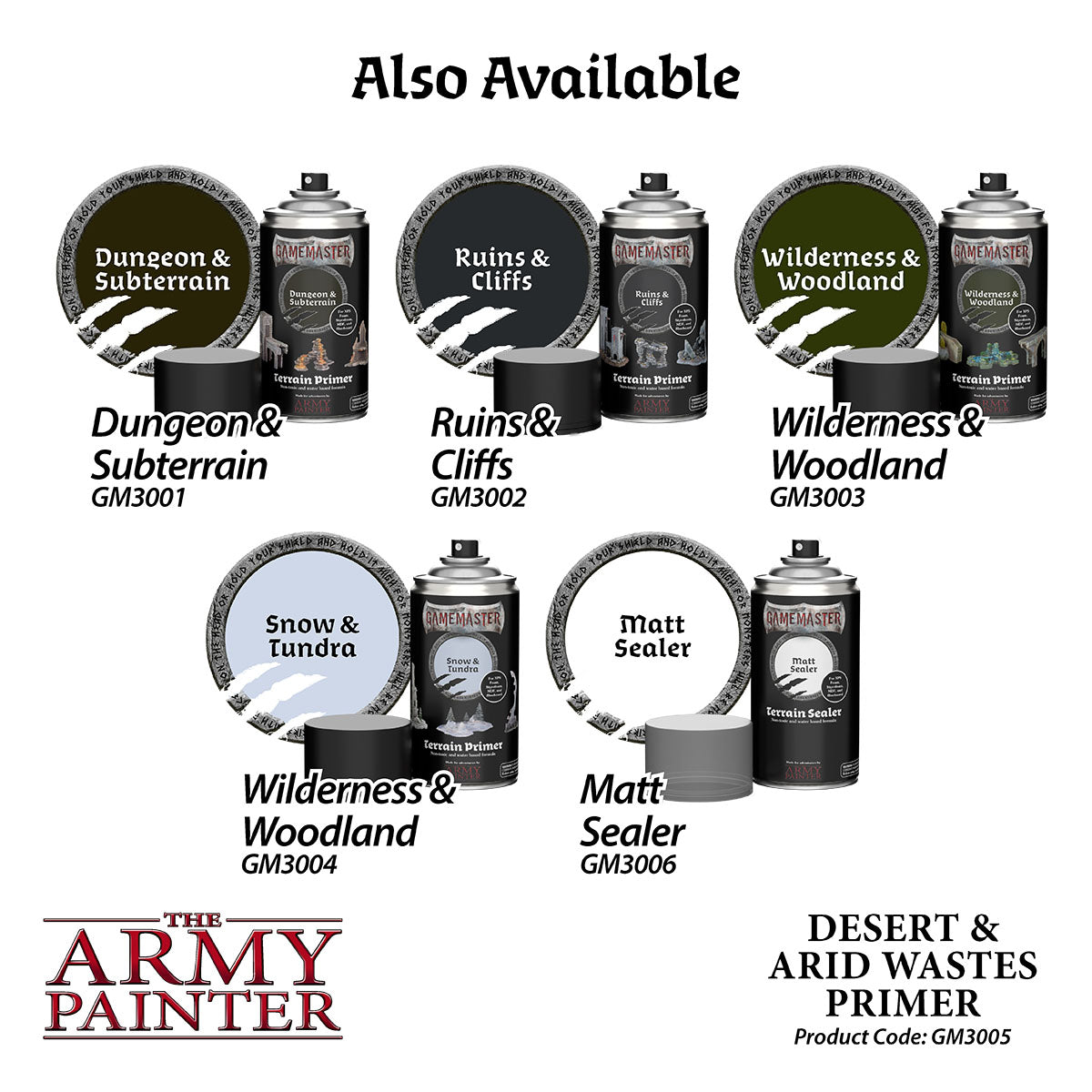 The Army Painter - GameMaster - Terrain Primer: Desert & Arid Waste