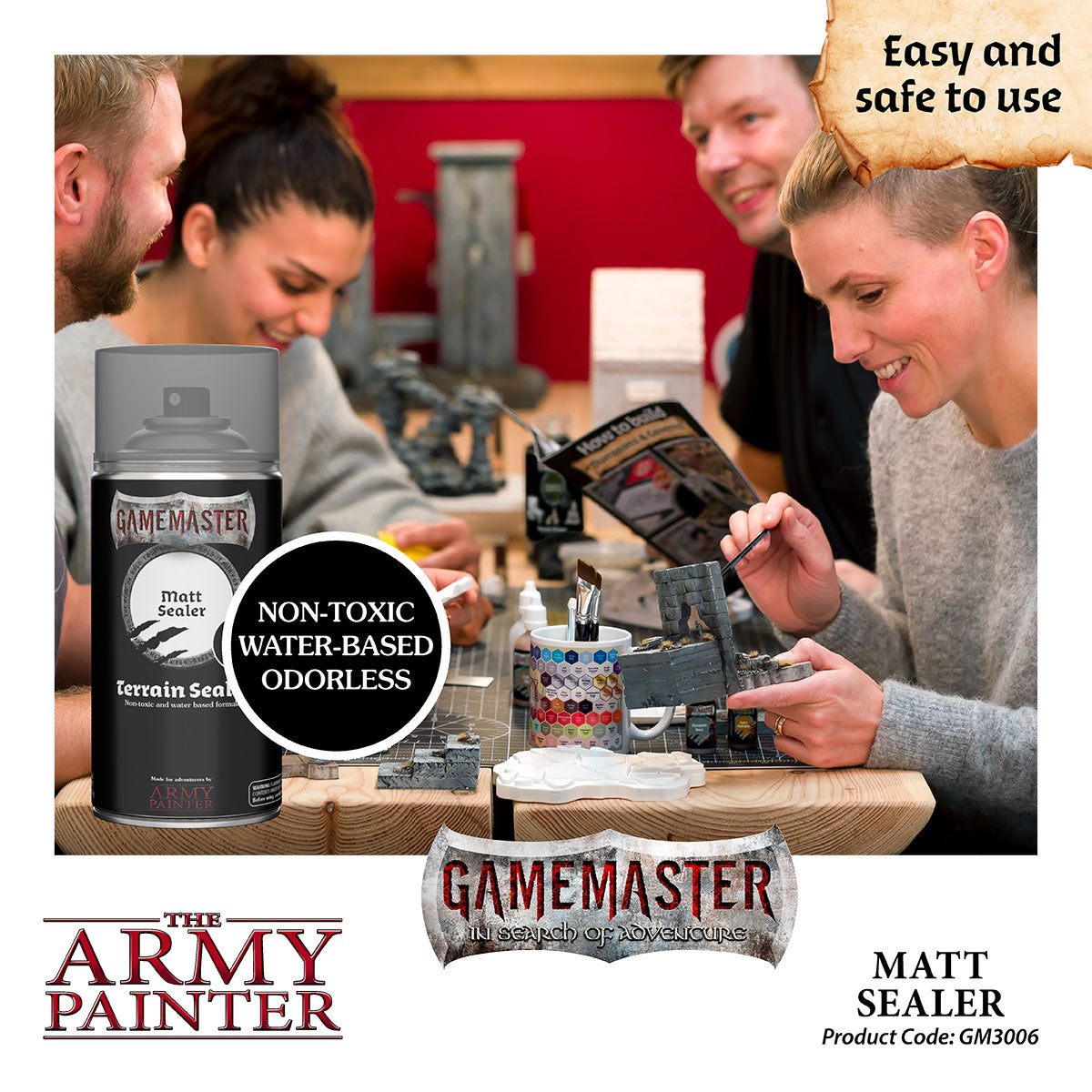 The Army Painter - GameMaster - Terrain Primer: Matt Sealer