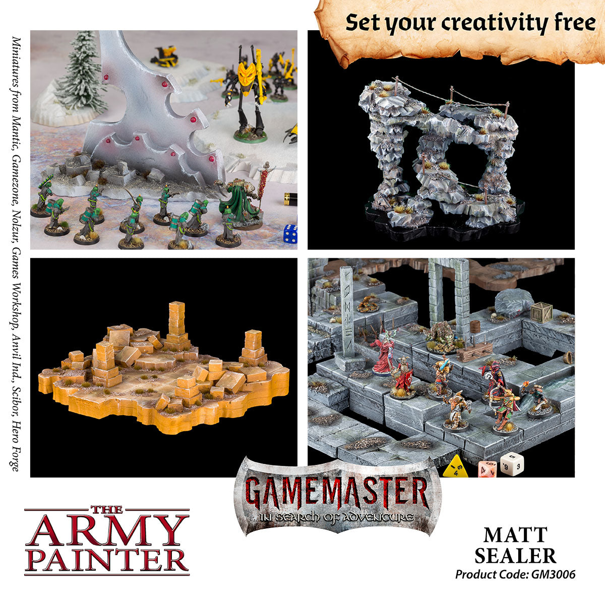 The Army Painter - GameMaster - Terrain Primer: Matt Sealer