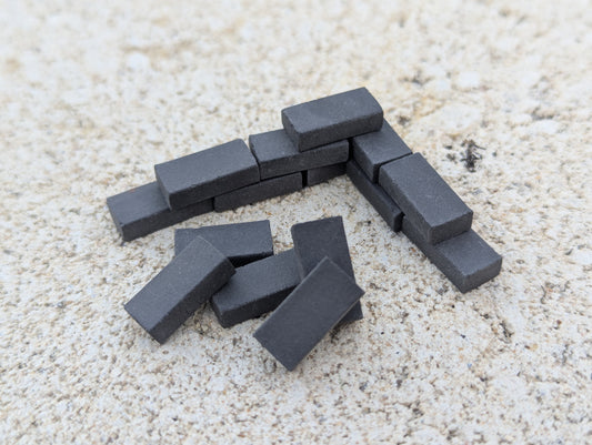 1:16 Scale Grey Bricks (50 Pack)