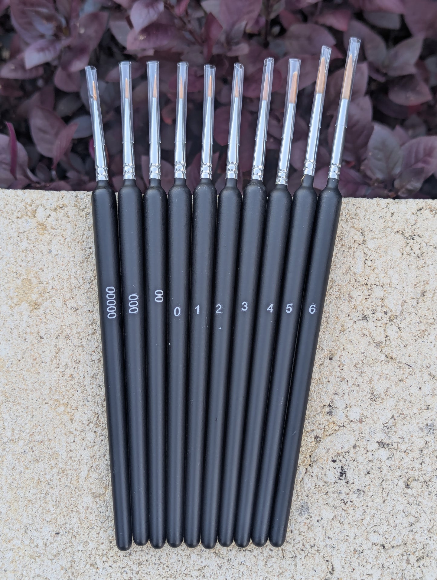 Miniature Paint brush set - 10pc