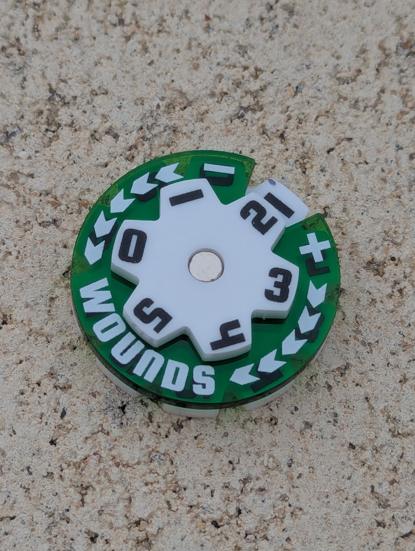 Wound counter 0-59